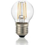 Lampadine trasparenti in alluminio 10 pezzi a LED compatibile con E27 Ideal Lux 