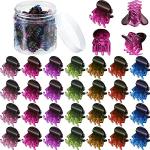 Spille multicolore 100 pezzi per capelli per Donna 