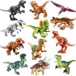 Action figures di plastica a tema dinosauri per bambini Dinosauri 