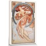 1art1 Alphonse Mucha Poster Stampa Artistica Su Tela La Danza, 1898 Quadro Da Parete Sulla Barella | Murale XXL | Immagine 30x20 cm