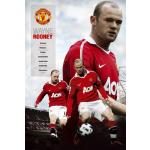 1art1 Empire 348883 - Poster da Calcio, Wayne Rooney, Manchester, 61 x 91,5 cm