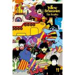 Poster musicali gialli 1art1 The Beatles 