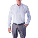 Magliette & T-shirt Regular Fit eleganti celesti 3 XL taglie comode di cotone lavabili in lavatrice manica lunga per Uomo 