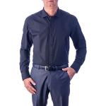 Magliette & T-shirt Regular Fit eleganti nere 4 XL taglie comode di cotone lavabili in lavatrice manica lunga per Uomo 