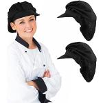 Cappelli neri XL traspiranti lavabili in lavatrice di Carnevale per Donna 