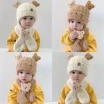 Cappelli beige a tema orso per neonato di joom.com/it 
