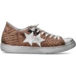 2 STAR Sneakers Trendy donna bianco