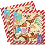 Tovaglioli multicolore di carta per bambini Procos Winnie the Pooh 