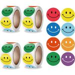 Timbri tascabili multicolore Emoji Smiley 