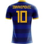 2022-2023 Sweden Airo Concept Away Football Soccer T-Shirt Maglia (Zlatan Ibrahimovic 10)
