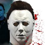 2022 Michael Myers Maschera Halloween Kills Maschera Scary Creepy Horror Mask Kills Michael Myers Maschera Halloween Maschera per adulti (stile 4)