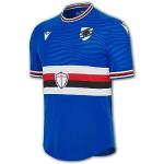 Maglie sportive blu XL per Donna Macron Sampdoria 