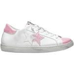 Sneakers basse larghezza E casual rosa numero 37 per Donna 2 Star 