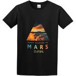 30 Seconds To Mars Men's T-Shirt Casual Tee Summer Fashion Tops Clothing Black XL