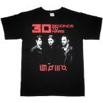 30 Seconds To Mars World Tour Jared Leto Alternative Rock Men T-Shirt Black M