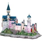 Puzzle 3D a tema Castello di Neuschwanstein con led Cubicfun 