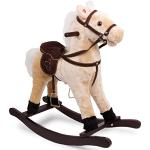 Veicoli di legno a tema animali a pedali per bambini 70 cm cavalli e stalle 