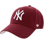 47 Brand New York Yankees MVP Cappellino B-MVP17WBV-KMA, Unisex, Cappellini, bordeaux
