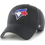 47 MLB Toronto Blue Jays MVP - Berretto da baseball unisex, cinturino con gancio e anello, logo Blue Jays, colore nero, Nero , Etichettalia unica