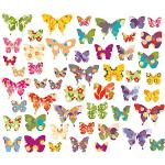Adesivi murali a tema farfalla con farfalle 