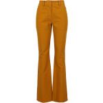 Pantaloni scontati arancioni S di cotone tinta unita a vita alta per Donna PROENZA SCHOULER 