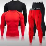T-shirt rosse 3 XL taglie comode traspiranti per la primavera da fitness per Uomo 