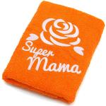 Asciugamani arancioni 50x100 di cotone da bagno 
