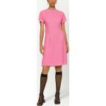 Abiti corti scontati rosa XL di tweed corti mezza manica per Donna Dolce&Gabbana Dolce 