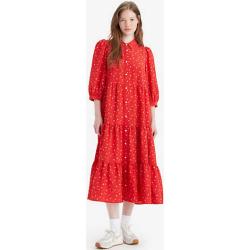 Abito Cynthia Rosso / Smaller Isabel Script Red
