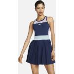 Vestiti blu traspiranti da tennis per Donna Nike Dri-Fit 