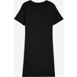 Magliette & T-shirt nere S di cotone a fiori con glitter mezza manica con scollo rotondo per Donna Freddy 