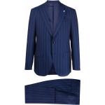 Vestiti ed accessori classici azzurri da festa per Uomo Luigi Bianchi 