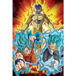 Poster multicolore Abystyle Dragon Ball Freezer 