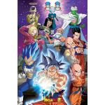Poster multicolore Abystyle Dragon Ball 