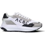 Sneakers larghezza E scontate nere numero 38 in tessuto con stringhe con tacco da 3 cm a 5 cm per Donna ACBC 