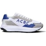 Sneakers larghezza E scontate blu numero 41 in tessuto con tacco da 3 cm a 5 cm per Donna ACBC 