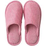 Pantofole larghezza A rosse numero 35 in PVC a righe lavabili in lavatrice per l'estate da viaggio per Donna Acmede 