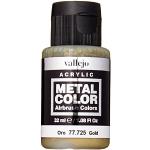 Acrilici Vallejo VJ77725 32 ml Colore metallico - oro (la confezione può variare)