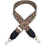 ACVIP - Tracolla per borsa, motivo leopardato, larghezza regolabile, 3,8 cm, per borse, accessori fai da te stile 3 taglia unica