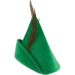 Cappelli verdi per festa di Carnevale Robin Hood Robin 