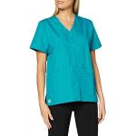 Adar Universal Divise Sanitarie Donna - Chiusura a Scatto Frontale - 604 - Teal Blue - S