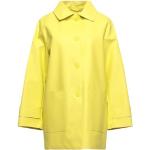 Cappotti classici classici gialli L in poliuretano tinta unita manica lunga per Donna ADD 
