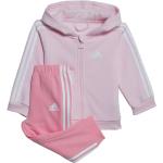 Felpe scontate rosa in poliestere con cappuccio per bambina adidas Sportswear di Dressinn.com 