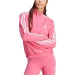 Felpe scontate rosa XS di cotone con zip per Donna adidas Sportswear 