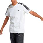Magliette & T-shirt scontate casual bianche XXL taglie comode di cotone mezza manica con manica corta per Uomo adidas 