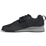 Sneakers larghezza E casual nere numero 36 di tela chiusura velcro a strappo per Donna adidas adiPower 