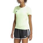 Adidas Adizero Essentials Short Sleeve T-shirt Verde XL / Regular Donna