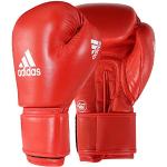 adidas AIBA Approved Competition Boxing Gloves, Guanti da Boxe da Competizione Unisex-Adulto, Colore: Rosso, 283,5 g (10 oz)