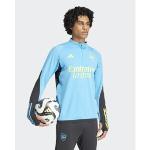 Felpe azzurre con zip per Uomo adidas Arsenal 