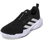 adidas Barricade Cl W, Shoes-Low (Non Football) Donna, Core Black/Silver Met./Ftwr White, 36 EU